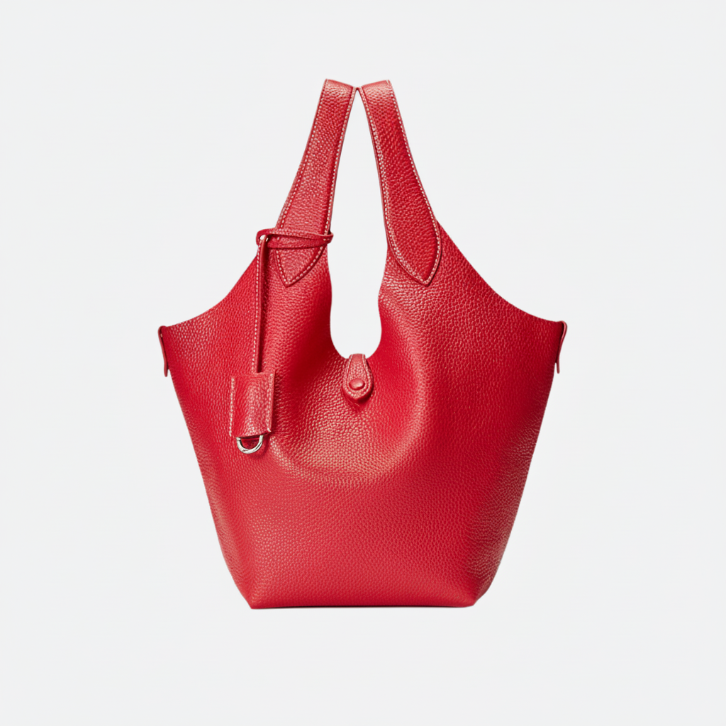 Small Leder Tote and Crossbody Bag