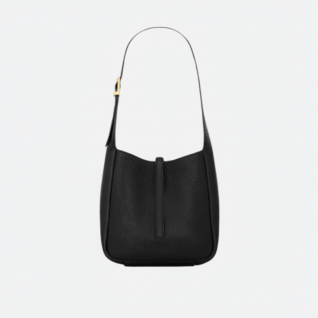 Small Handbag In Grained Leather